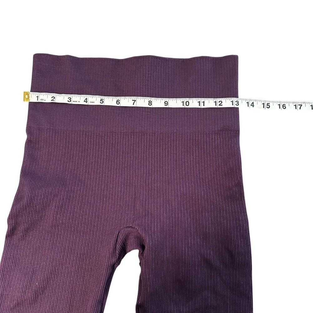 Spanx Look at Me Leggings Wine Color Women’s Size XL Stretchy Lounge - Picture 7 of 10